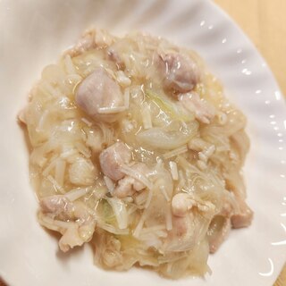 【幼児食】鶏玉ねぎ丼